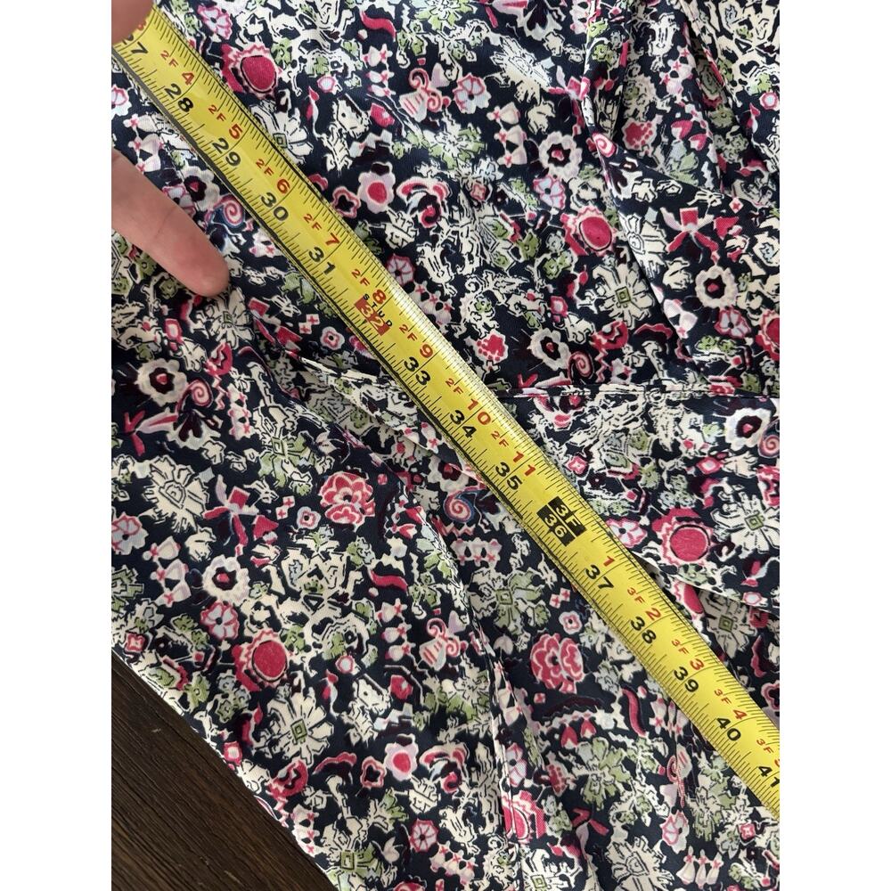 Cinq à Sept Midi Dress Womens 14 Floral Dainty Cocktail Elegant Feminine Multi - Picture 8 of 16